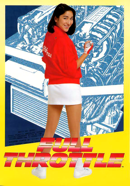 Full Throttle (Japan) Arcade Game Cover